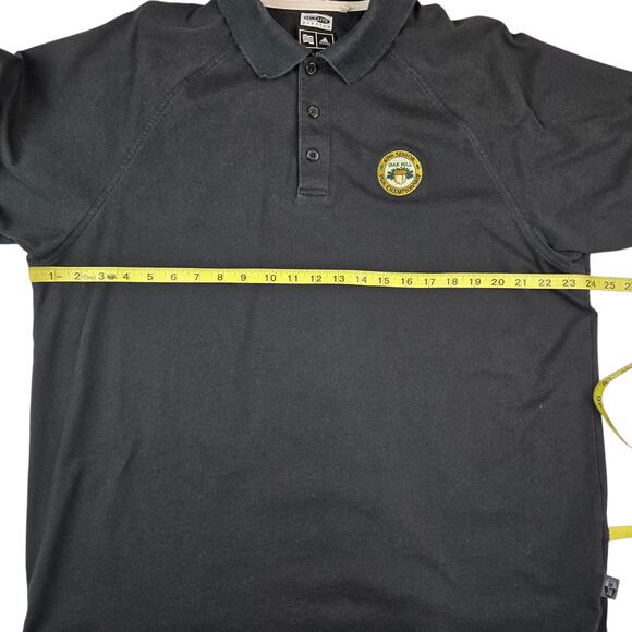 Vintage Oak Hill PGA Championship Polo Size Large 69th 80s Adidas - Picture 3 of 7
